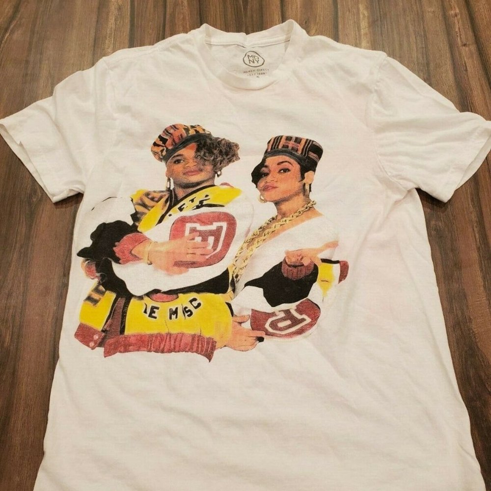 VINTAGE MERCH DIRECT SALT-N-PEPA SMALL T-SHIRT